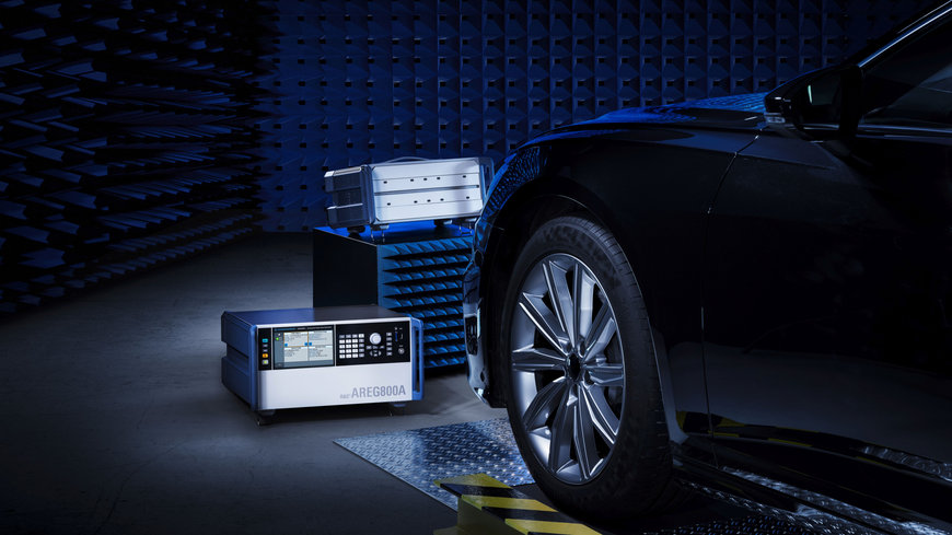 전자식 동작으로 수평 이동 물체까지 시뮬레이션하는 로데슈바르즈의 혁신적인 차량용 레이더 센서 테스트 시스템